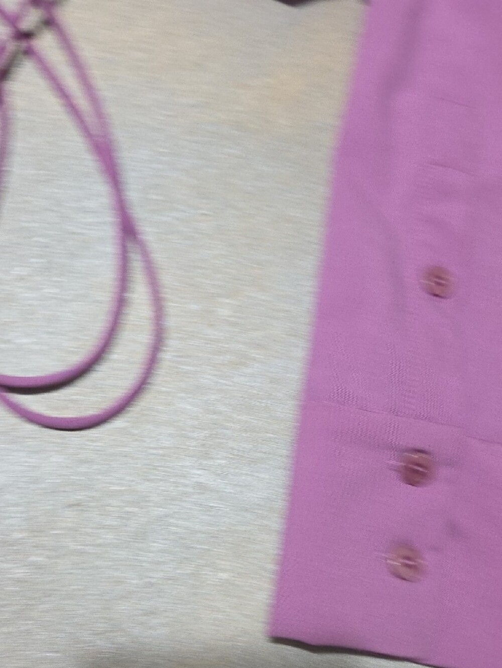 Zara Lilac Ruched Drawstring Crop Top - Picture 4 of 8